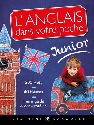 cover image of L'anglais dans votre poche, spécial junior